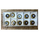 SECO Carbide Inserts lot of 220 inserts total