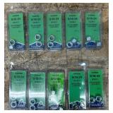 Needa Grade 5, 5/16-24 Nylon Insert Lock Nuts lot of 10