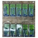 Needa Grade 5, 1/4-20x1-1/2  Hex Head Cap Screws lot of 10