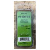 Needa Grade 5, 1/4-20x1-1/2  Hex Head Cap Screws lot of 10