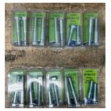 Needa Grade 5, 3/8-16x1 & 2-1/2  lot of 10