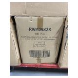 Restpresso Kraft Paper Altalena Drink Carrier - Fits 6 Cups - 11 3/4" x 7 3/4" x 9 1/2" - 100 count box (lot of 4 boxes)