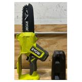 RYOBI ONE+ 18V 6 in. Cordless Battery Compact Pruning Mini Chainsaw PCLCWO1 Tool Onlyread description