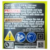 RYOBI 14 Amp 7-1/4 in. Circular Saw with Laser CSB135L