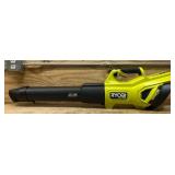 RYOBI 40V HP Brushless Whisper Series 160 MPH 650 CFM Cordless Battery Leaf Blower RY404014VNM tool only see description