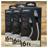 Trend Logic Elite 6ft Type C to USB C lot of 3