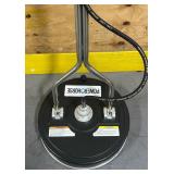 Powerhorse Pressure Washer Surface Cleaner, 20in., 4000 PSI #6133517 Msrp $399.99 see description