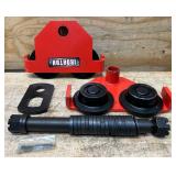 Ironton Manual Push Trolley, 4400-Lb. Capacity, Adjustable for 3-1/5in. 8in. I-Beams #57134 Msrp $99.99