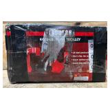 Ironton Manual Push Trolley, 4400-Lb. Capacity, Adjustable for 3-1/5in. 8in. I-Beams #57134 Msrp $99.99