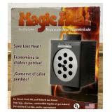 HY-C Magic Heat Bottom Crimp Heat Reclaimer for Wood Burning Appliances, 6in., 225 CFM, 110 Volts, Model#, MH-6R #101752 Msrp $359.99 see description