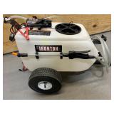 ^13 Gallon Ironton tow-behind trailer sprayer