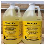 Stanley Concrete & Degreaser Wash lot of 2
