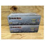 DASH Black Maxx Nitrile Disposable Exam Grade Disposable Gloves, Black, 5 mil, 100/Box, Large (lot of 2)