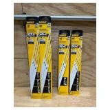 DeWALT Hacksaw Blades (lot of 4)