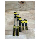 Stanley Screwdrivers (lot of 5)