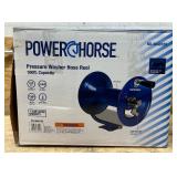 Powerhorse Pressure Washer Manual Hose Reel, Fits 100ft. x 3/8in. Hose #6668159 Msrp $79.99 see description
