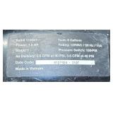 Ironton Oil-Free Pancake Compressor, 1.5 HP, 6 Gallons, 2.6/3.6 CFM #115067 Msrp $149.99