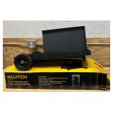 Klutch 2-Tier Welding Cart with Locking Cabinet, 31-1/2in.L x 16-1/8in.W x 28in.H #106980 Msrp $149.99 see description