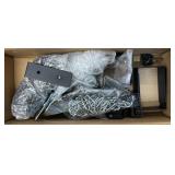 Klutch 2-Tier Welding Cart with Locking Cabinet, 31-1/2in.L x 16-1/8in.W x 28in.H #106980 Msrp $149.99 see description