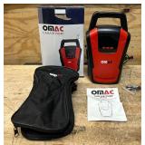OMAC 12V Portable Digital Tire Inflator with LED Light, 150 PSI, Model# 96CP002BR #6738057 see description