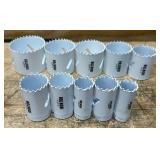 IRONTON Hole Saw lot of 10