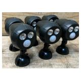 Mr. Beams Motion-Sensing Battery Powered LED Dark Brown Spotlight MB390 lot of 6 see description