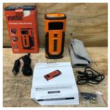 Ironton Portable Air Inflator with Power Bank, 0.7 CFM, 120 PSI Max., 12V DC #6108531 Msrp $39.99 see description
