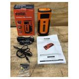 Ironton Portable Air Inflator with Power Bank, 0.7 CFM, 120 PSI Max., 12V DC #6108531 Msrp $39.99 see description