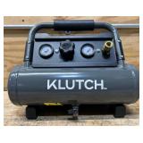 Klutch Portable Air Compressor, KLiQ 20V, 1 Gallon, 115 PSI, Cordless, Bare Tool #6076698 Msrp $129.99 see description