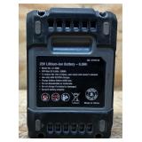Klutch KLiQ 20V, 6.0Ah Lithium-Ion Battery Pack #5797418 Msrp $74.99 see description