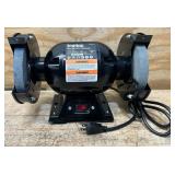 Ironton Benchtop Grinder with 6in. Wheel, 2.1 Amps, 1/2 HP, 3560 RPM Max. Speed #4975075 Msrp $52.99