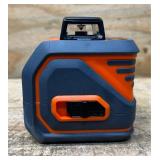 Ironton 50ft. Self-Leveling 360  Horizontal Cross Line Laser Level #5724500 Msrp $119.99