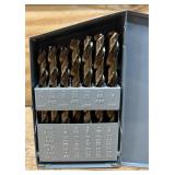Klutch 29-Pc. Cobalt High-Speed Steel Drill Bit Set #4986621 Msrp $79.99 see description