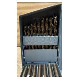 Klutch 29-Pc. Cobalt High-Speed Steel Drill Bit Set #4986621 Msrp $79.99 see description