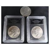 3 1976 EISENHOWER DOLLARS