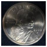 10 - 2000P SACAGAWEA DOLLARS