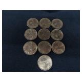 MIXED LOT OF DOLLAR COINS