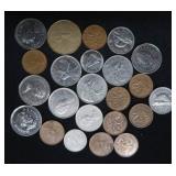 MIXED LOT OF CANADIAN COINS