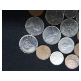 MIXED LOT OF CANADIAN COINS