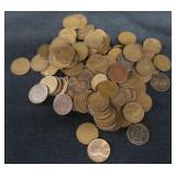 WHEAT PENNYS LOT OF 100 COUNT