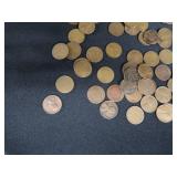WHEAT PENNYS LOT OF 100 COUNT