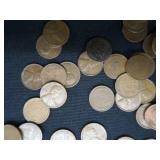 WHEAT PENNYS LOT OF 100 COUNT