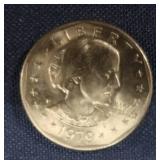 COLLECTABLE 1950S- 20 DOLLAR BILL AND COINS