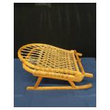 VINTAGE "TUBBS SNO-SHU CHAIR" ROCKING CHAIR