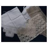 LARGE LOT OF 35 PIECES OF HARDANGER EMBROIDERY