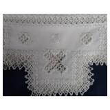 LARGE LOT OF 35 PIECES OF HARDANGER EMBROIDERY