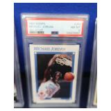 MICHAEL JORDAN CARDS LOT WITH SOME PSA GRADED CARDS