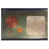 ABE LINCOLN ENCASED COINS