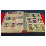 3 RING BINDER FILLED WITH SOCCER CARDS