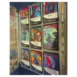 RANDOM ASSORTMENT OF COLLECTABLE CARDS IN 3 RING BINDER